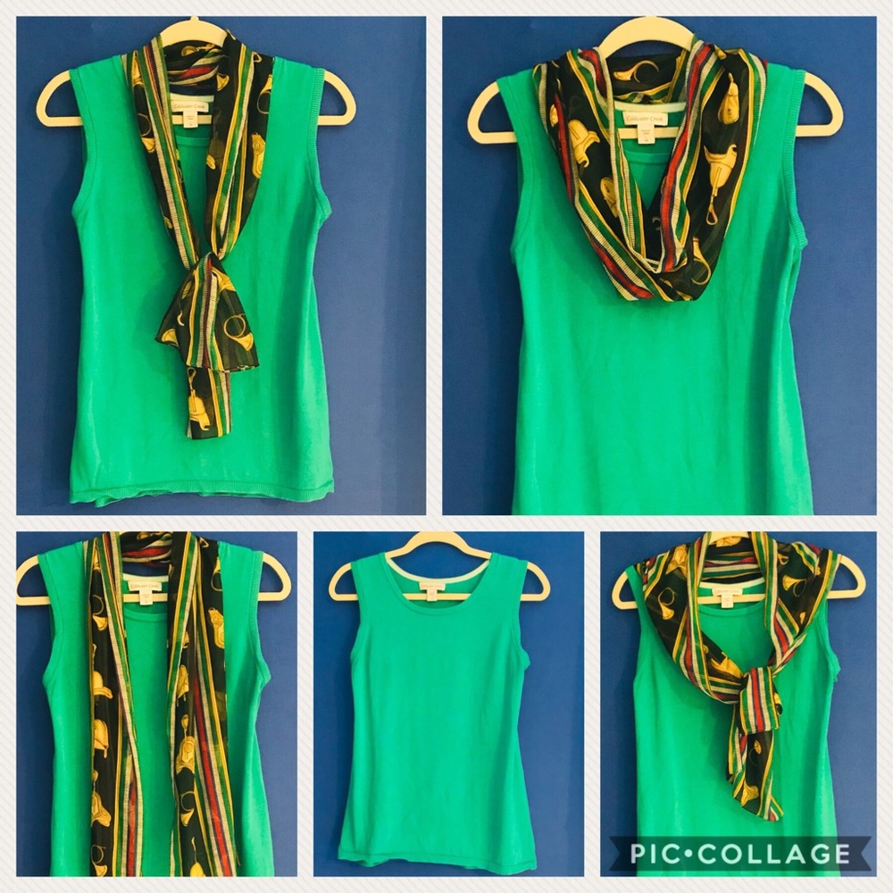 Coldwater creek lightweight sweater tank